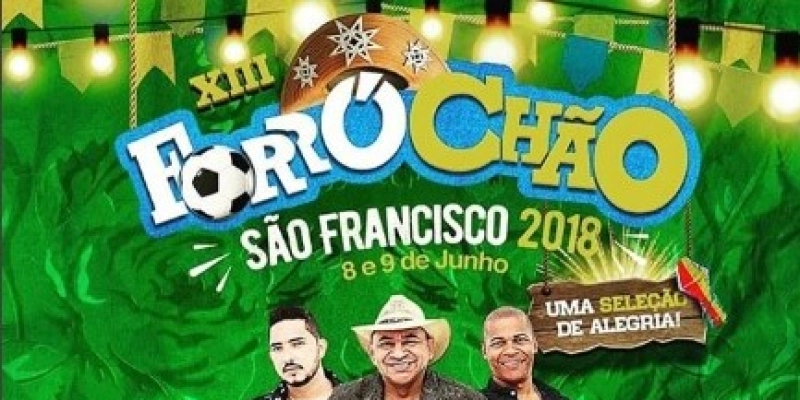 Abertura do ForroChão terá Brasas do Forró nesta sexta em São Francisco 