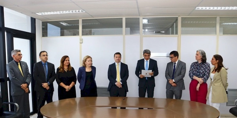 Procurador-geral empossa novo integrante da Ccrimp