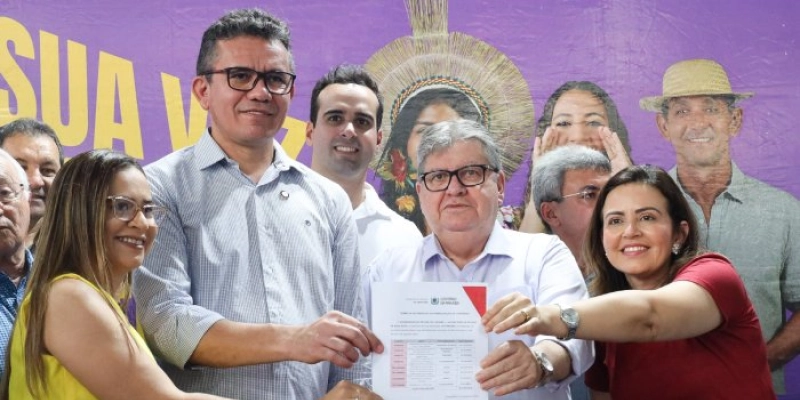 Em Pombal, João Azevêdo preside audiência do Orçamento Democrático e população elege prioridades de investimentos