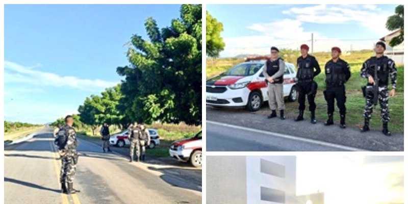 Polícia Militar intensifica ações na área do 14º BPM; imagens 