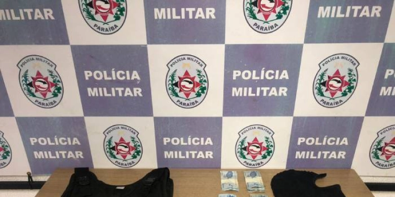 Polícia apreende adolescente com drogas, munições e colete balísticos na Paraíba
