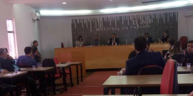 OAB-PB congela anuidade para 2019 e mantém desconto de 50% para advocacia iniciante