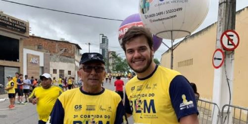 Para Bruno Cunha Lima, sucesso da Corrida do Bem se deve à força da solidariedade coletiva