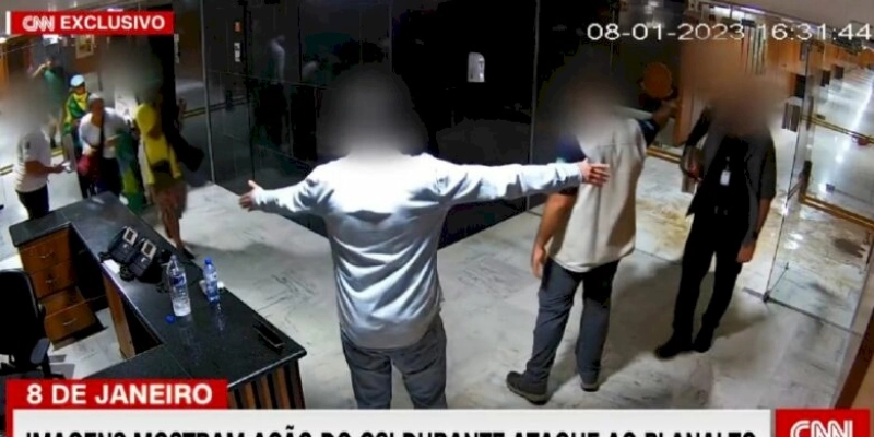 Nove Militares  do GSI são ouvidos pela PF envolvidos em ataques de vandalismo no Palácio do Planalto no DF