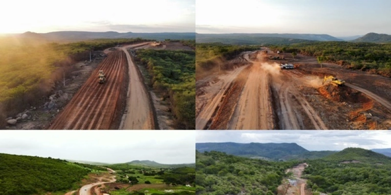 Governo do Estado investe mais de R$ 30 milhões na pavimentação de rodovia que liga Serra Grande a São José de Piranhas 