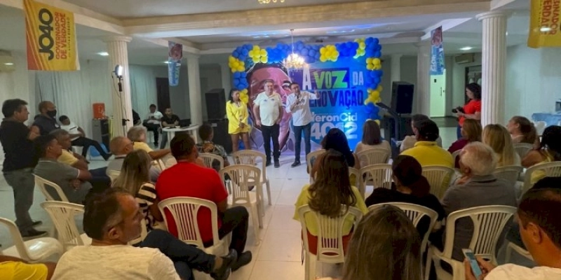 “Sousa está na minha história e no meu DNA. Eu vou lutar para também fazer parte da história de Sousa”, diz Heron Cid em encontro na cidade
