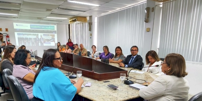 Representantes de órgãos estaduais conhecem funcionamento dos serviços da Casa da Mulher Brasileira