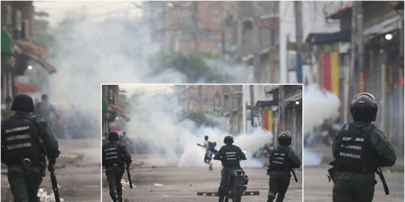 Fronteira entre Venezuela e Colômbia tem confronto