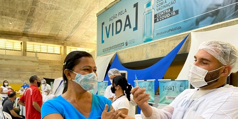 SESI já apoiou vacinação de mais de 1,2 milhão brasileiros contra a Covid