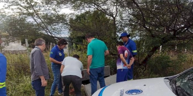 Operação da Cagepa flagra furto de água na adutora Coremas/Sabugi