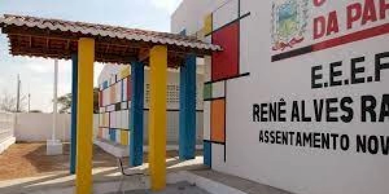 Revitalização da Escola Renê Alves, construída no Assentamento Nova Vida, segue em ritmo acelerado