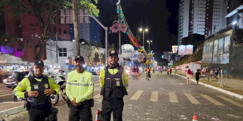 Festejos carnavalescos em João Pessoa não registram ocorrências graves na segurança e no trânsito