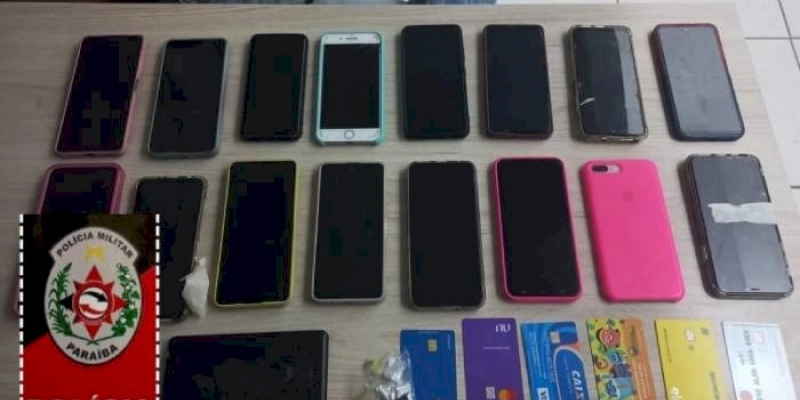 Em festa de São João, Polícia Militar recupera 14 celulares furtados e prende grupo do RN responsável pelo crime