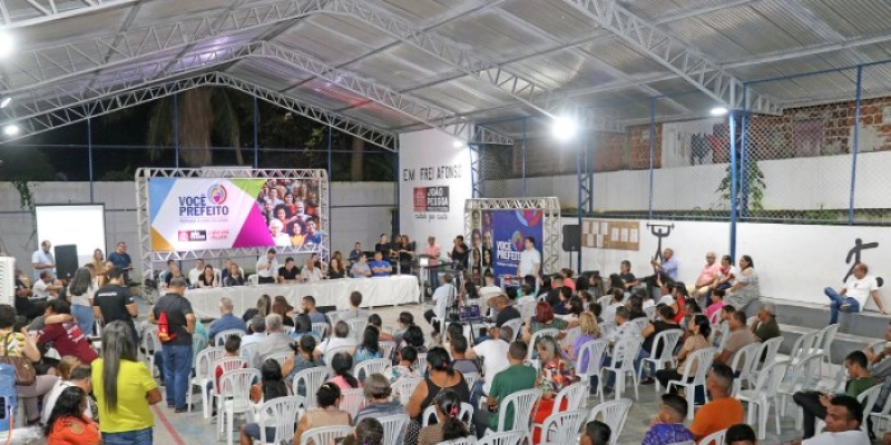 ‘Você Prefeito’ encerra ciclo de palestras 2024 nesta terça-feira com moradores de quatro regiões