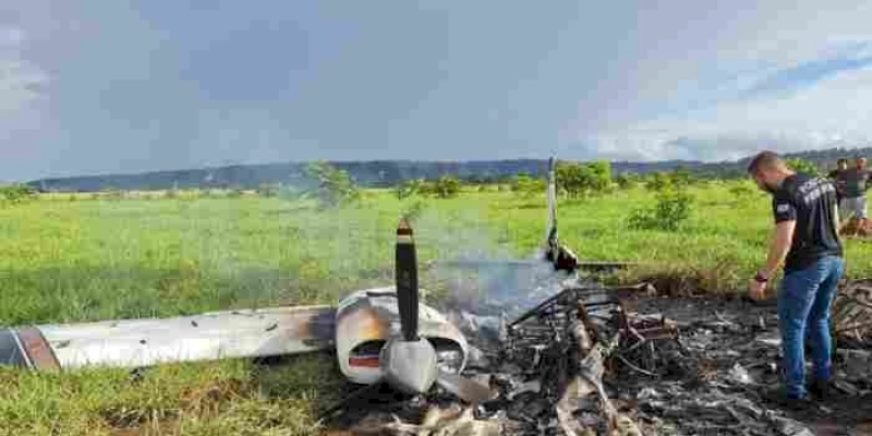 Polícia Federal e FAB interceptam aeronave