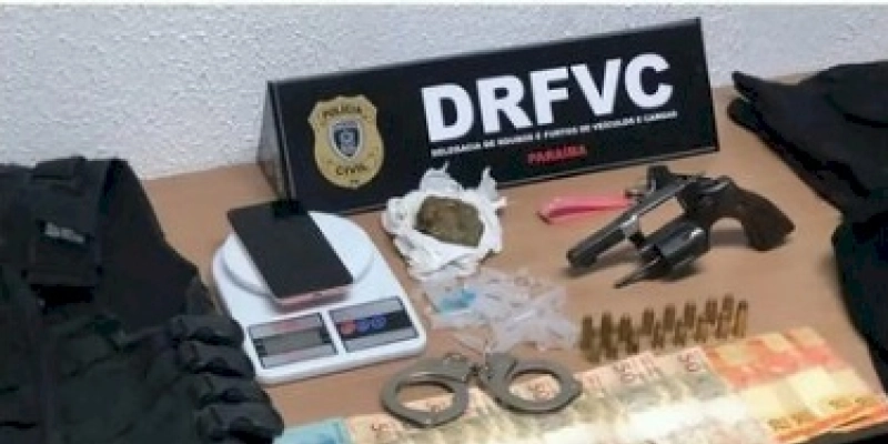 Jovem de 21 anos é preso pela Polícia Civil pelo crime de roubo qualificado 
