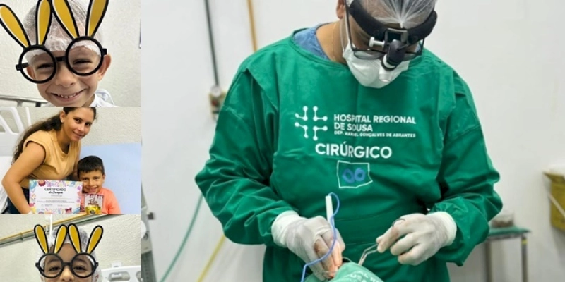 Hospital Regional de Sousa inicia mais uma etapa do Opera Paraíba, com cirurgias de otorrino em crianças  