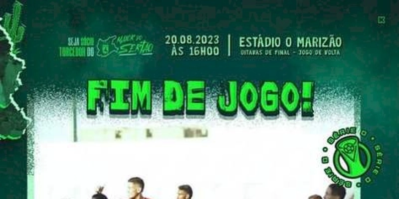 Sousa vence Atlético-CE mais uma vez e vai disputar o acesso contra a Ferroviária