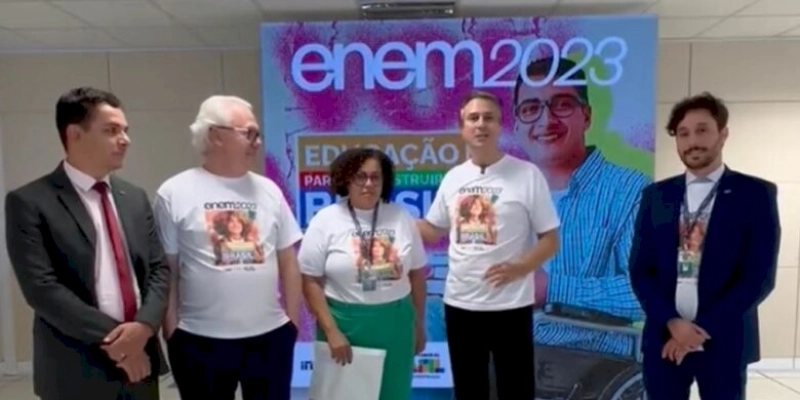 Inep aciona Polícia Federal para investigar imagens divulgadas do caderno do Enem 2023