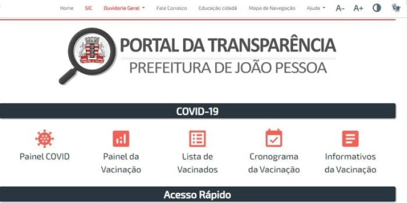 Portal da Transparência Pública melhora serviço e diminui demandas do Sistema de Informação ao Cidadão
