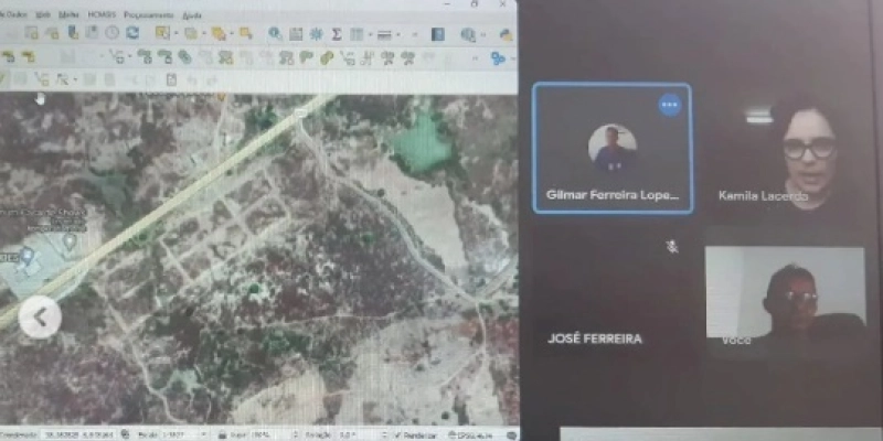 Secretário de Desenvolvimento Econômico de Marizópolis participa de reunião com a equipe do Plano Municipal de Saneamento Básico
