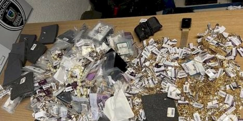 Mentor de assalto à loja de joias é preso em ação da Polícia Civil, logo após o crime
