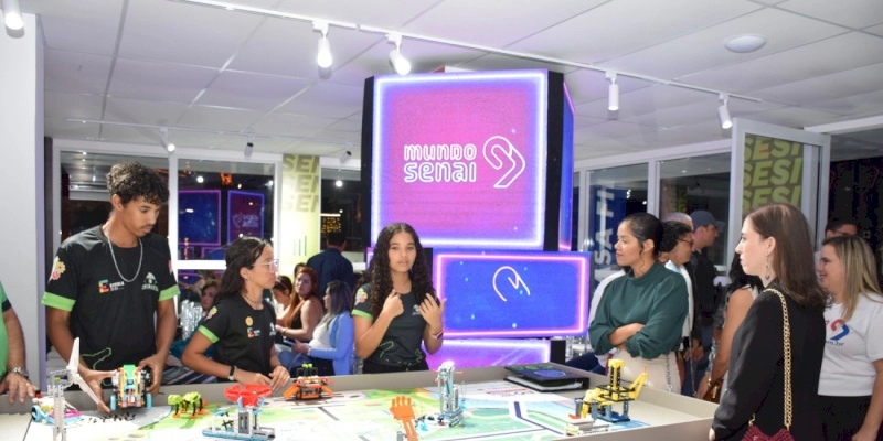 Pelo futuro do trabalho, Mundo SENAI reúne estudantes e empresários para falar sobre oportunidades do mercado de trabalho e inovação