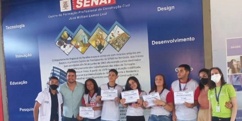 Grand Prix: alunos do SENAI de Bayeux criam soluções inovadoras para problemas reais da Construção Civil