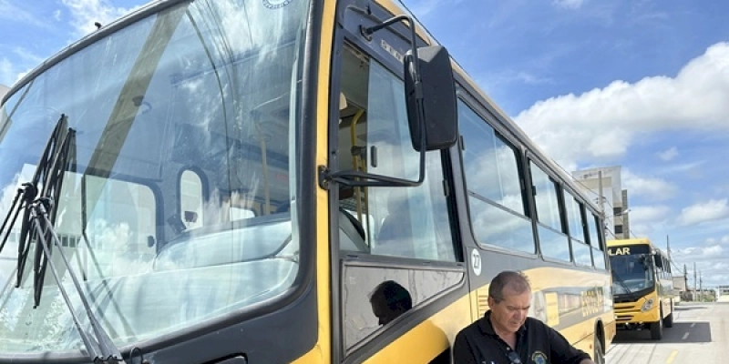 100% da frota escolar de Sousa foi aprovada em vistoria realizada pelo Detran-PB