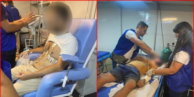 Posto Médico do Hospital de Patos atende mais de 30 pacientes no Terreiro do Forró