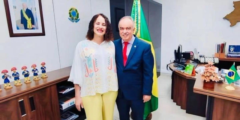 Luciana Santos reafirma pré-candidatura de Inácio Falcão à prefeitura de Campina Grande