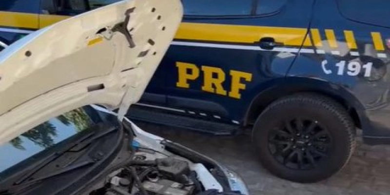 PRF apreende veículo clonado em Cajazeiras, Sertão da PB
