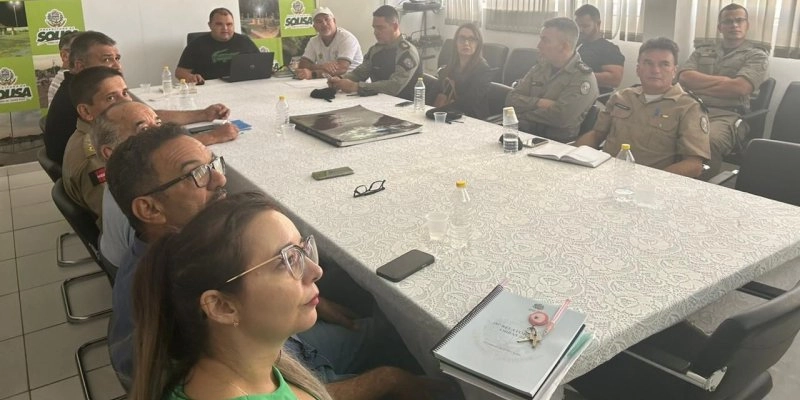14º Batalhão participa de reunião para alinhamento logístico do aniversário da cidade de Sousa