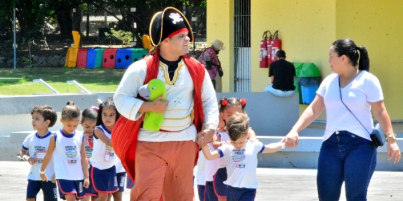 Programação de férias escolares tem atividades para a criançada na Estação Cabo Branco
