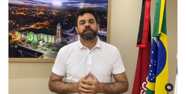 Prefeito de São Bento é intimado pelo TCE-PB para julgamento de Irregularidades em Licitação de R$ 10 milhões 