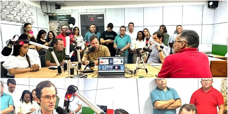 Oposição de São Francisco oficializa Chapa para Eleições Municipais durante participação no ReporterPB no Rádio; Assista 