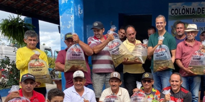 Emenda de Jutay garante distribuição de 100 mil alevinos e beneficia pescadores da região de Condado