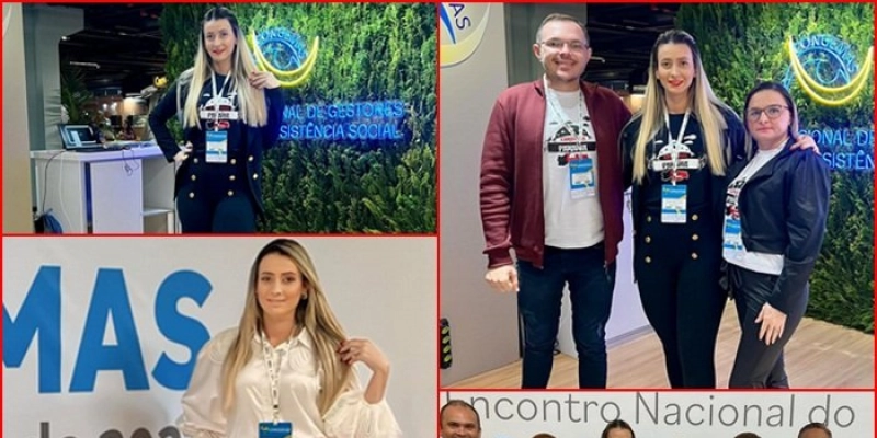 Secretária, Amanda Nóbrega, participa do 24° Encontro Nacional de Gestores de Assistência Social, em São Paulo