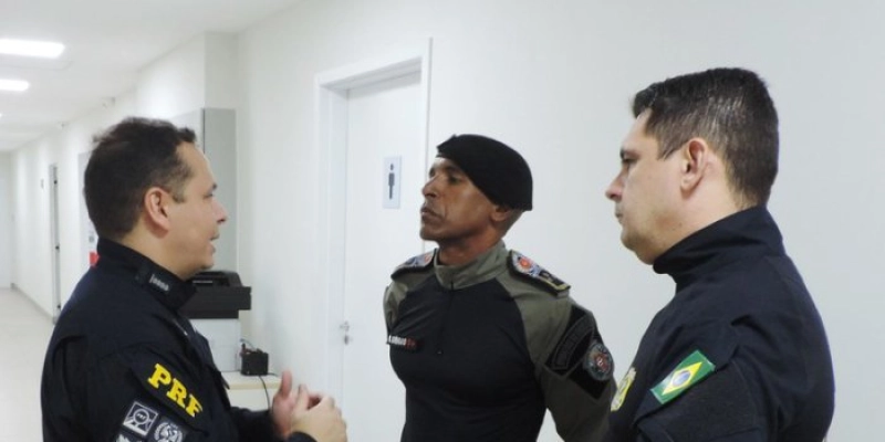 PRF recebe visita do Comandante-Geral da Polícia Militar da Paraíba