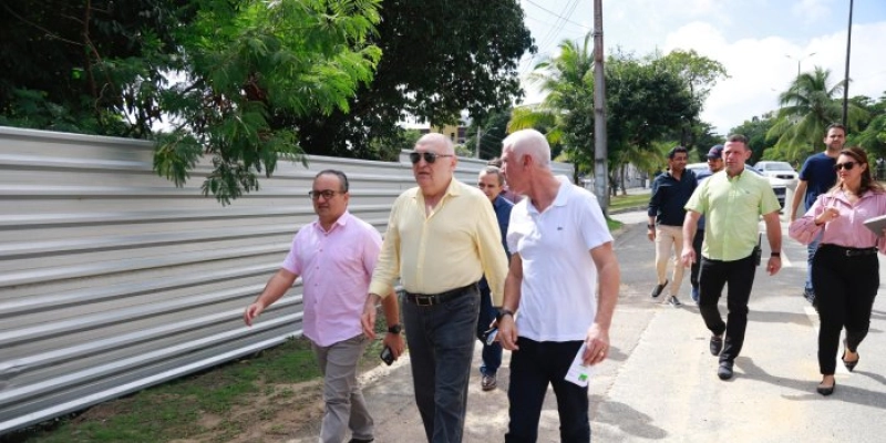 Nominando Diniz inspeciona obras e destaca melhoria da qualidade de vida da população de João Pessoa