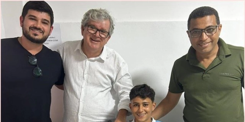 Jovem atleta do CRA/Sousa assina contrato com Clube administrado pelo Manchester City na Bahia 