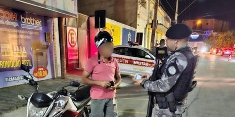 Polícia Militar realiza Operação Força Total na cidade de Sousa