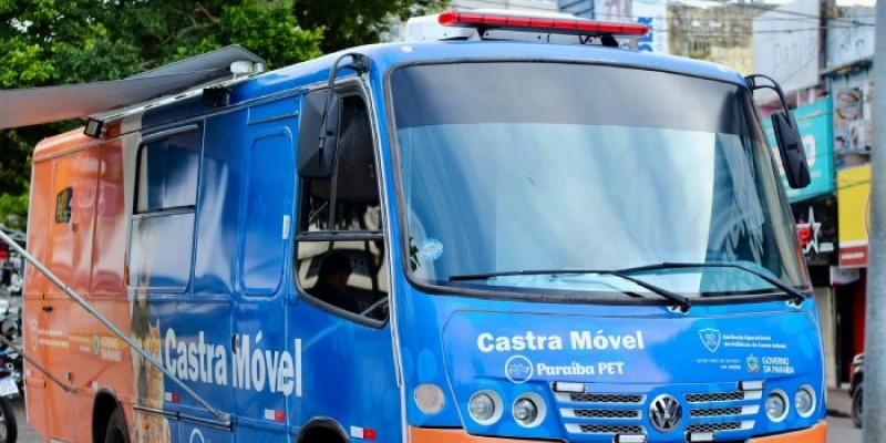 Programa Paraíba Pet realiza castração itinerante em bairros de Campina Grande