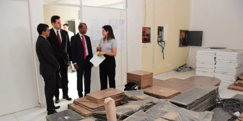 Presidente do TJPB encerra inspeção em obras nas comarcas de São José de Piranhas e São João do Rio do Peixe
