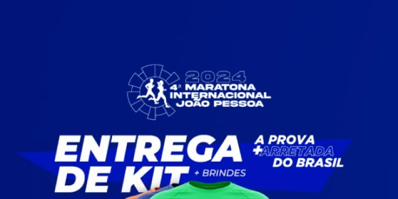 Entrega dos kits da Maratona Internacional de João Pessoa começa nesta quinta-feira