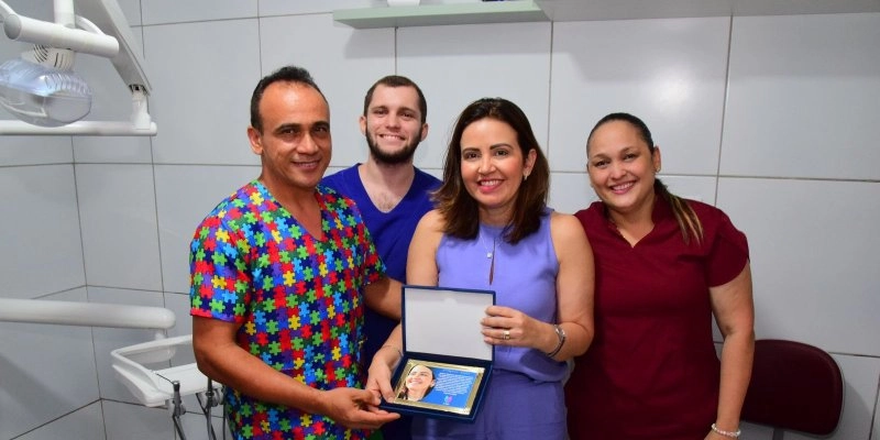 Pollyanna Dutra inaugura consultório odontológico especializado para mais de 300 crianças autistas em João Pessoa