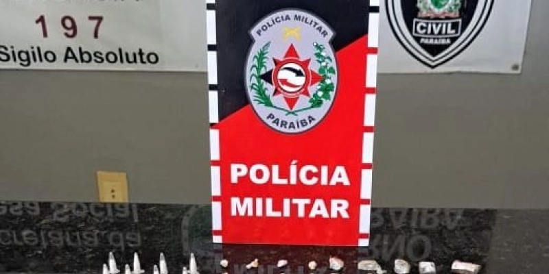 Polícia apreende drogas durante reforço da segurança na área da feira 