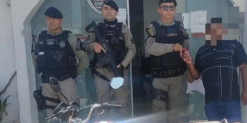 Polícia Militar restitui motocicleta roubada ao legítimo proprietário na cidade de Sousa