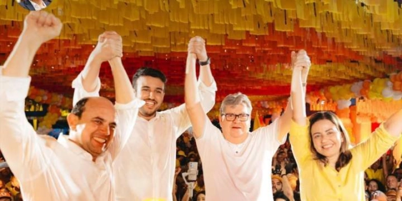 Pombal celebra homologação de Pedro Feitosa e Dr. Alberto para prefeito e vice com presença do Governador João Azevedo