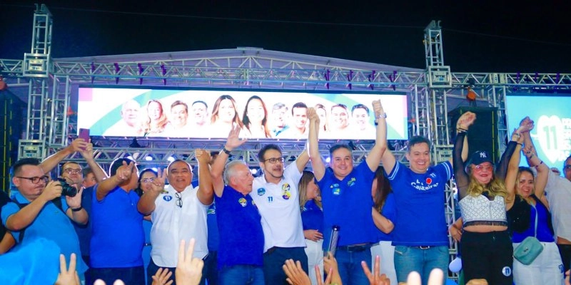 Deputado Júnior Araújo exalta união e trabalho em convenção de Corrinha e Christiane Araújo, em Cajazeiras